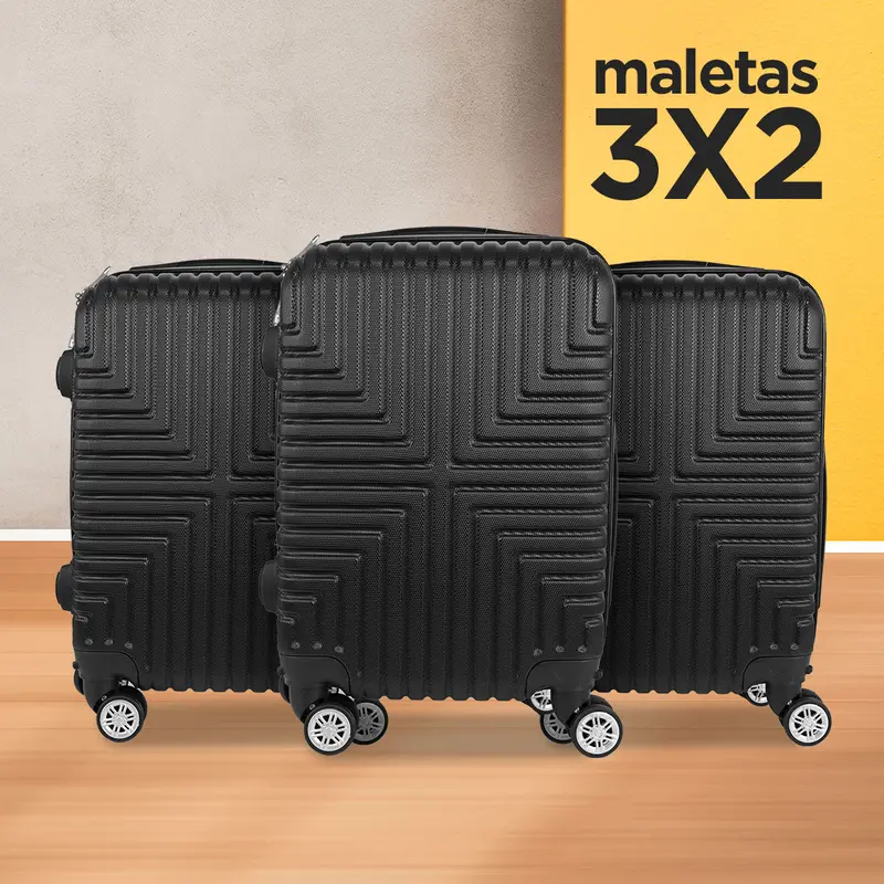 3X2 Maleta De Viaje Parker 34X21x50cm 1