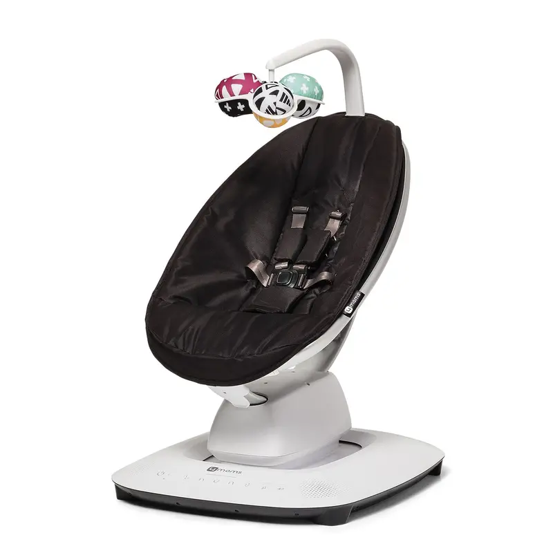 4Moms Mamaroo Bouncer 5.0 In Black 1