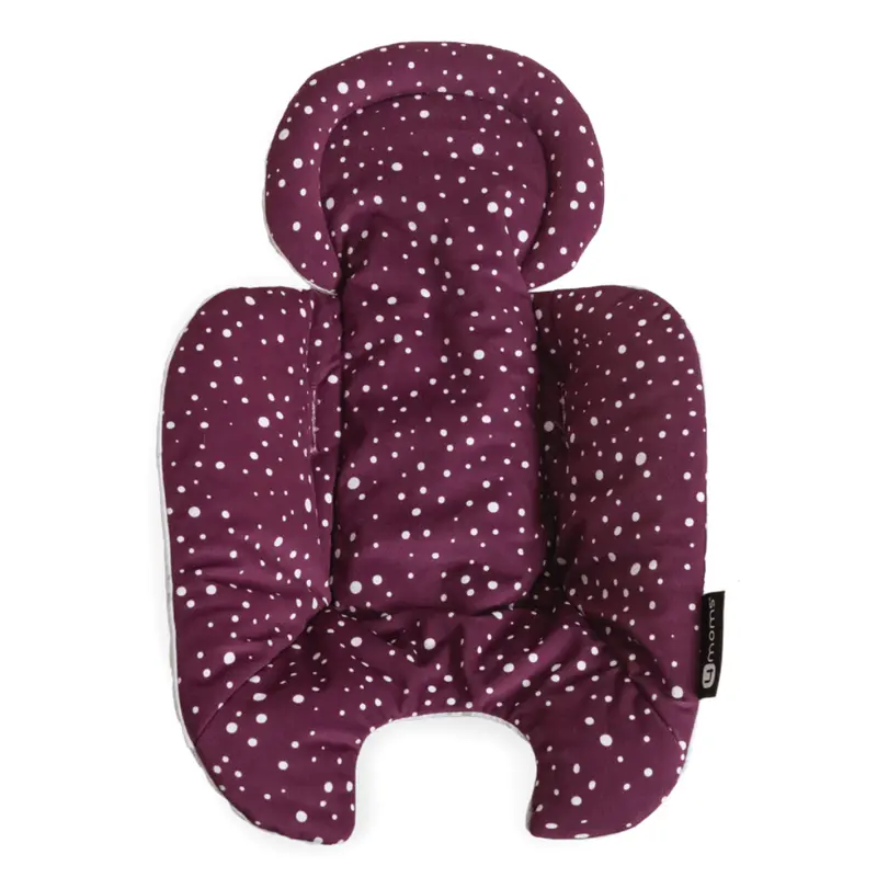 4Moms Newborn Insert For Mamaroo 5 In Maroon/Plush 1