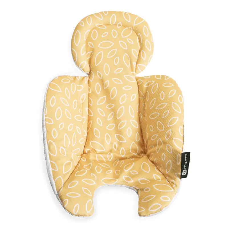 4Moms Newborn Insert For Mamaroo 5 In Yellow/Mesh 1