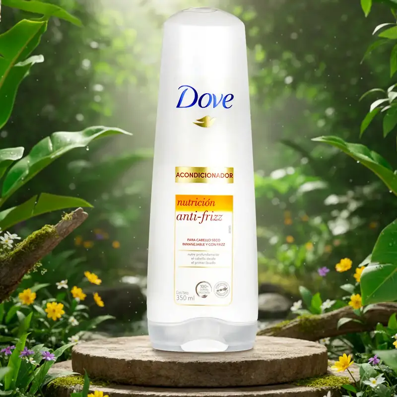 Acondicionador Anti Frizz, Dove, 350 Ml 1