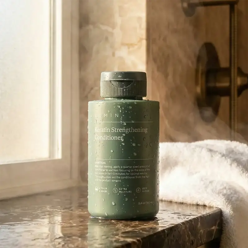 Acondicionador Reparador Con Keratina Para Hombre, Lumin 1