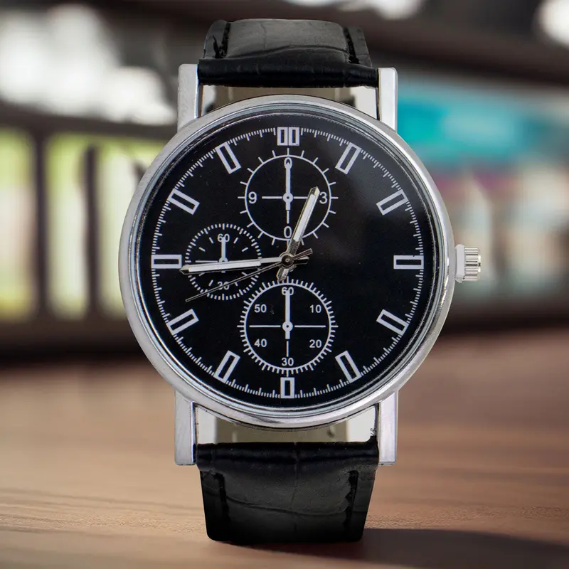 Actime Reloj Para Caballero Color Negro 1