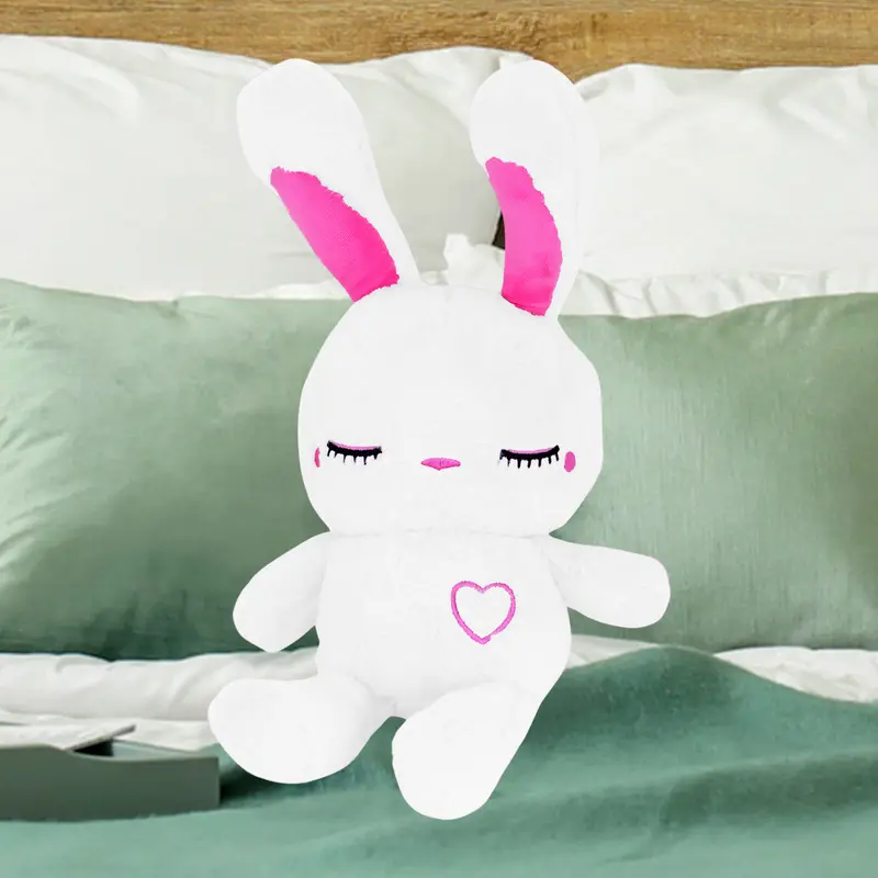 Adorable Conejo De Peluche Color Blanco 1