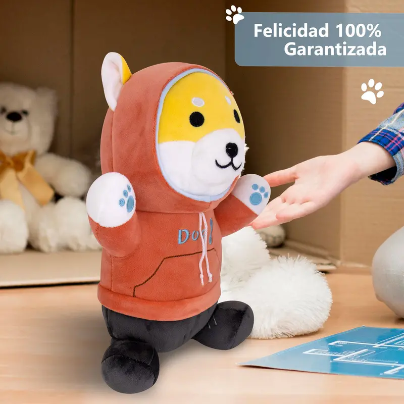 Adorable Zorro De Peluche Con Gorra 1