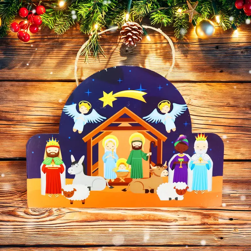 Adorno Colgante, Pesebre 1