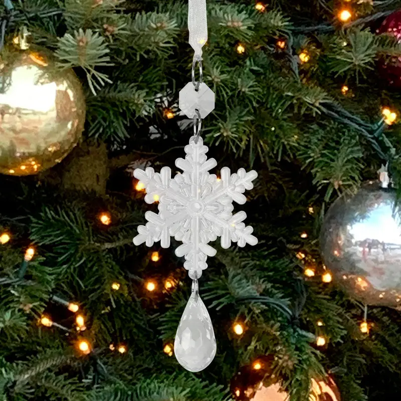Adorno De Árbol Navideño De Plástico, 2 Pzas 2