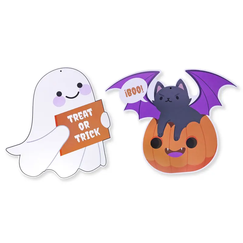 Adornos Colgantes Con Diseño De Fantasma Para Halloween 2