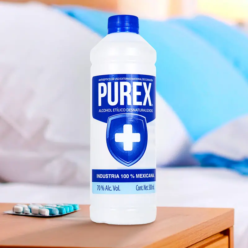 Alcohol Etílico, Purex, 500 Ml 1