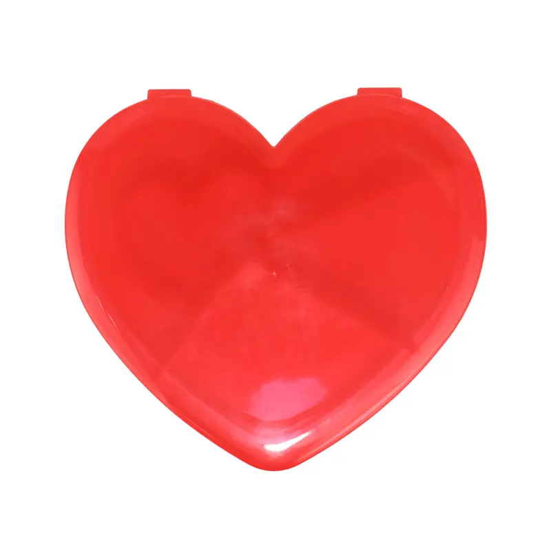 Alhajero En Forma De Corazón, Color Rojo 2