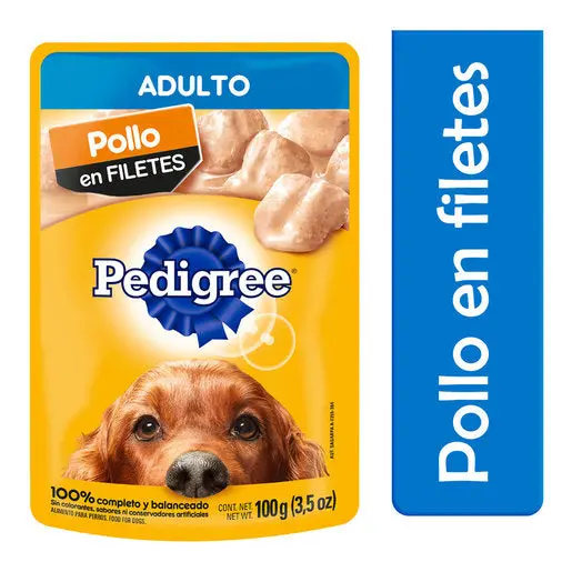 Alimento Húmedo Pedigree Adulto Pollo 100G 1