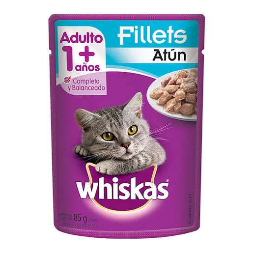 Alimento Para Gato Whiskas Atãºn 85G 1