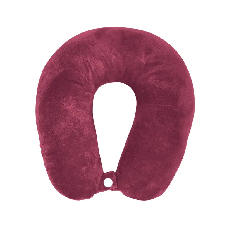 Almohada De Viaje, Color Vino 2
