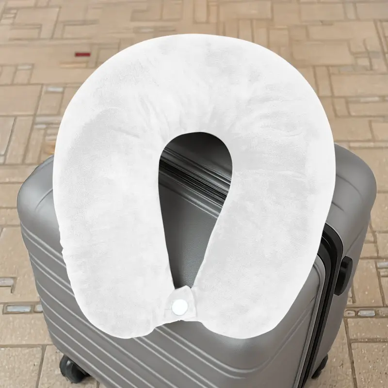 Almohada De Viaje Ergonómica, Color Blanco 2