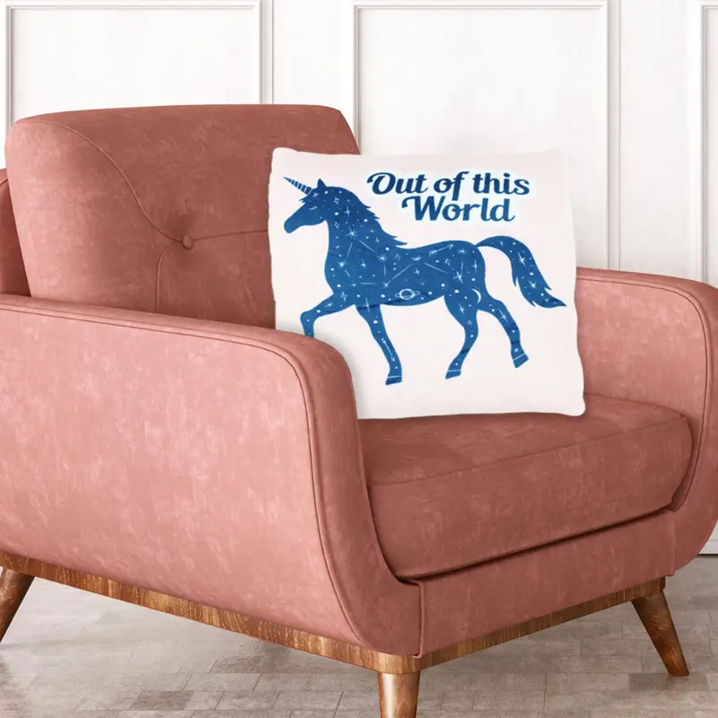 Almohada Decorativa, Unicornio 2