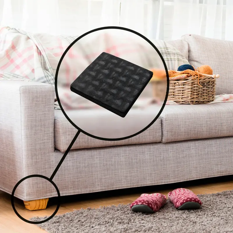 Almohadillas Antirayón Para Piso Cuadradas 1