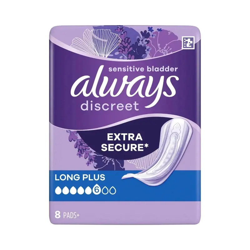 Always Discreet Pads Long Plus 8 Pcs 1