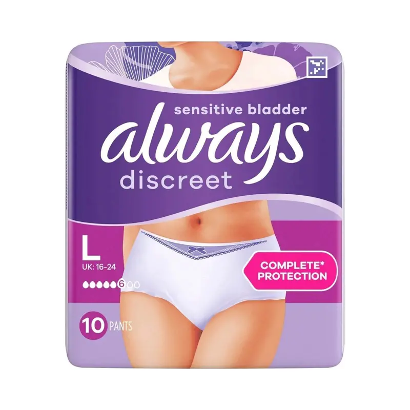 Always Discreet Pants Normal Large 10 Pcs 1