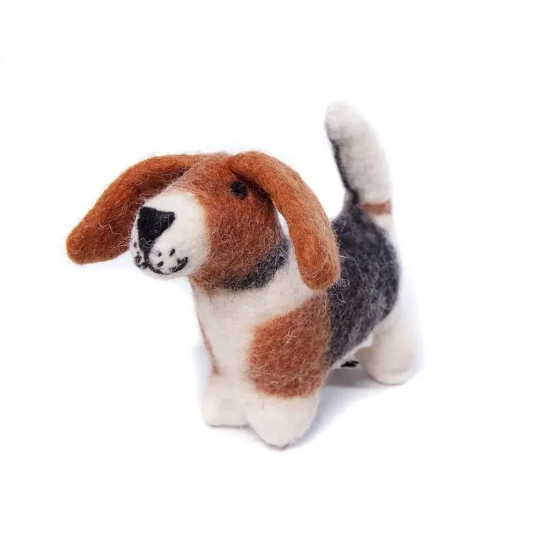 Amica Felt Bertrum The Toy Bassett 15Cm 1