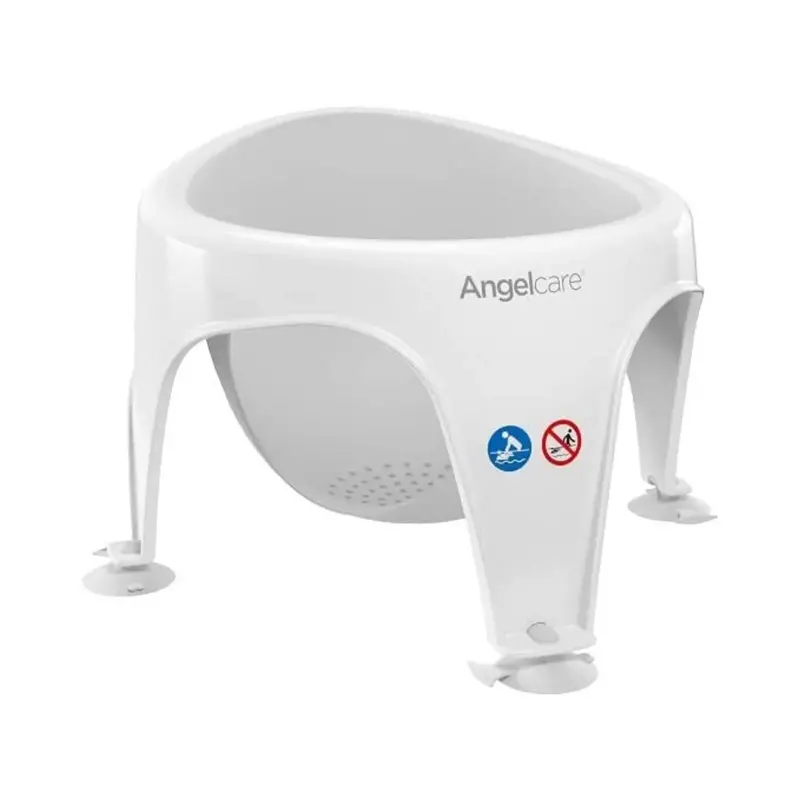Angelcare Soft Touch Baby Bath Seat - Grey 1