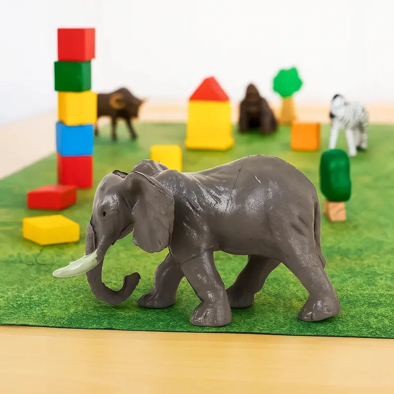 Animal De Plástico, Elefante 1
