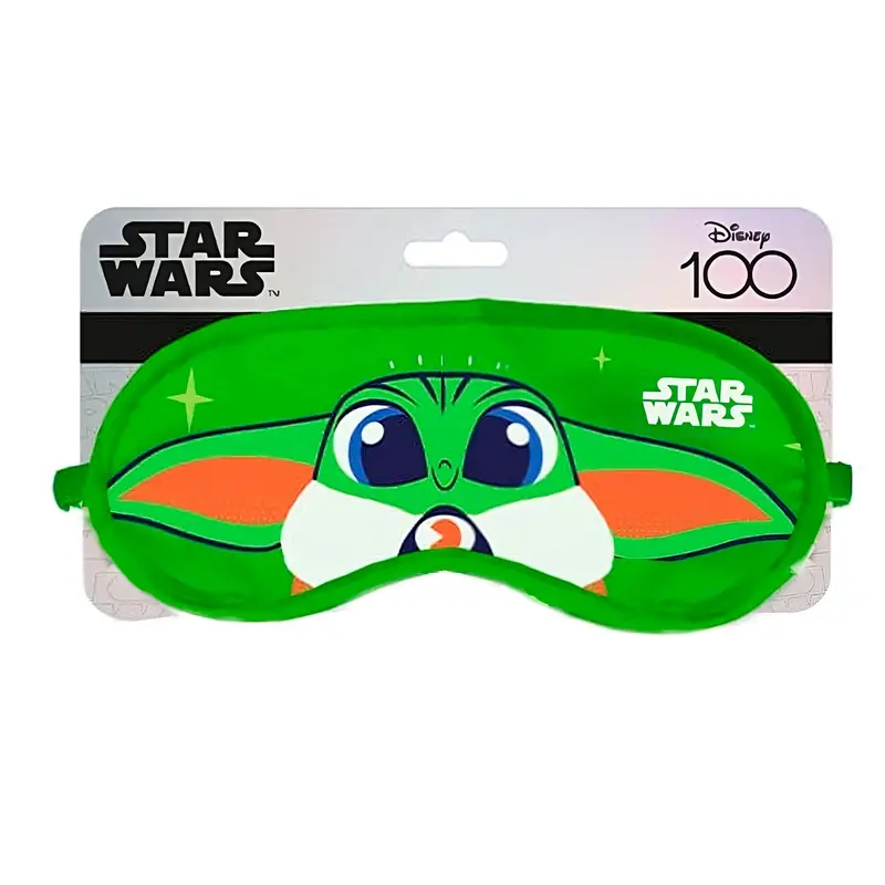 Antifaz Con Diseño De Baby Yoda, Edición Disney 100 1