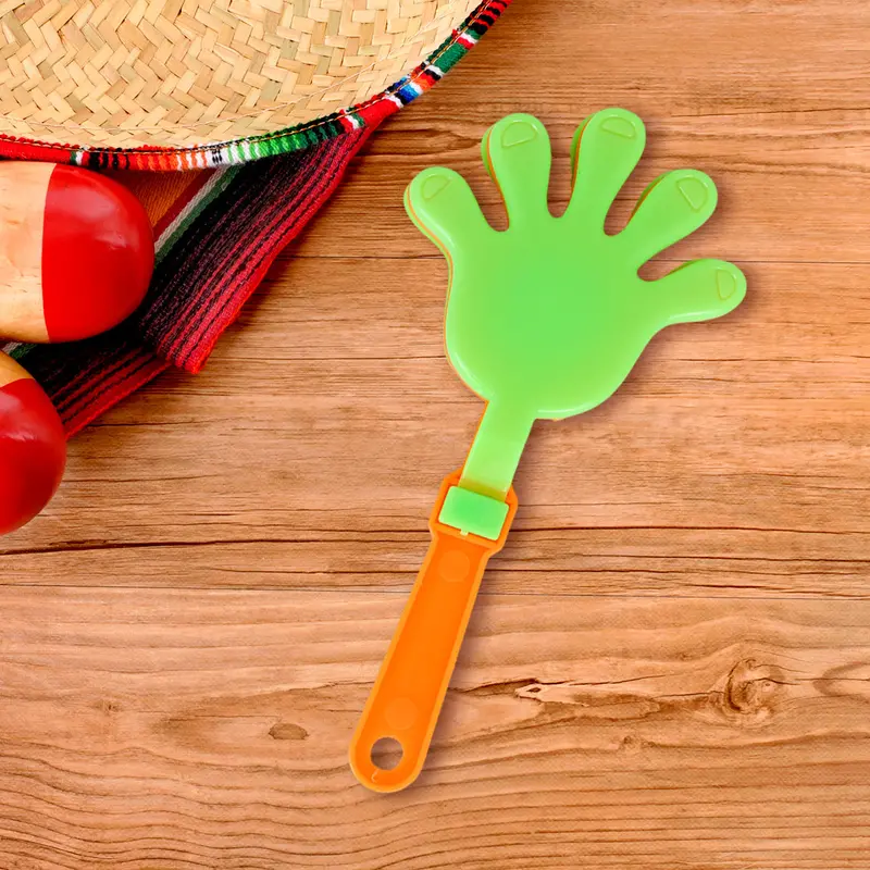 Aplaudidores En Forma De Mano Color Verde Para Fiestas Patrias 2