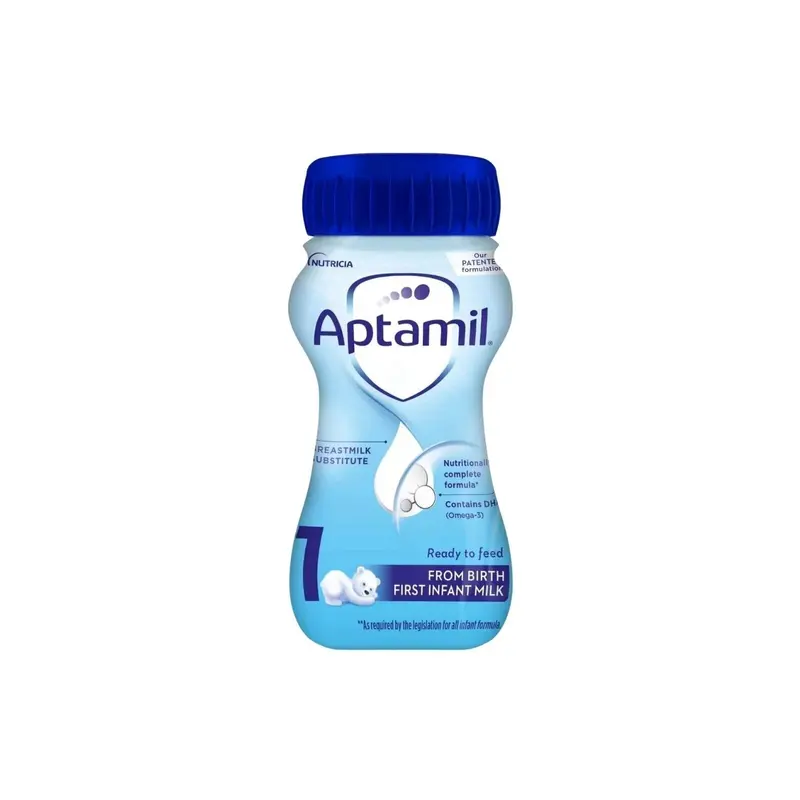 Aptamil 1 First Infant Ready To Feed Liquid Milk From Birth 200Ml 1
