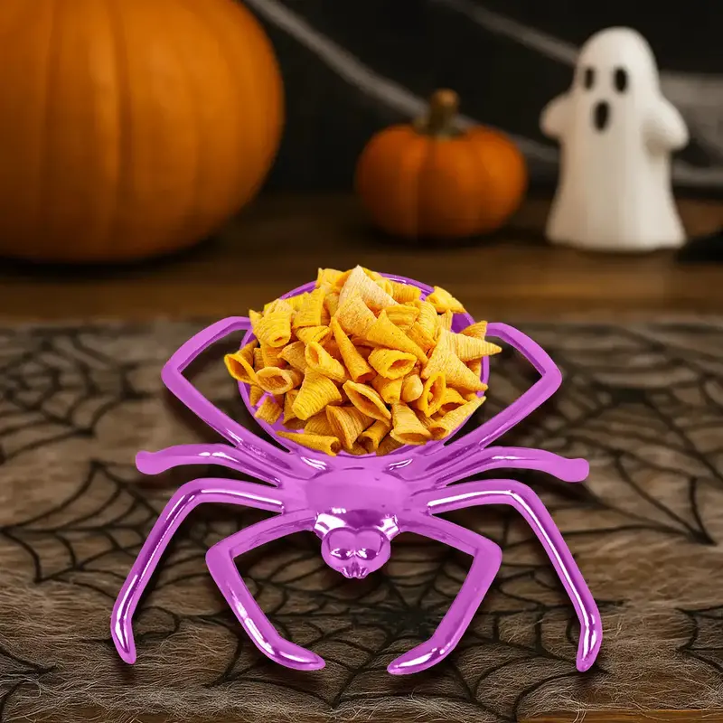 Araña, Bowl, Color Morado 1