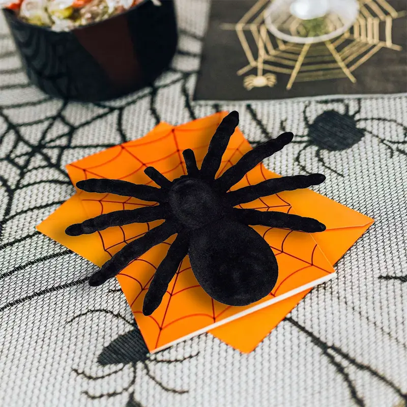 Araña Con Textura De Gamuza 1