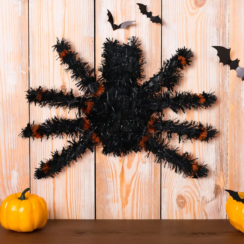 Araña Decorativa De Tinsel 2