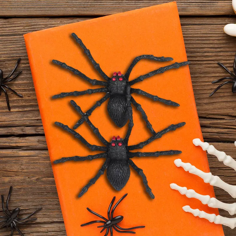 Araña Decorativa Para Halloween, 2Pzas 1