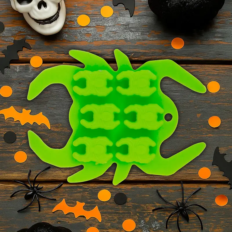 Araña, Molde De Silicón, Halloween 1