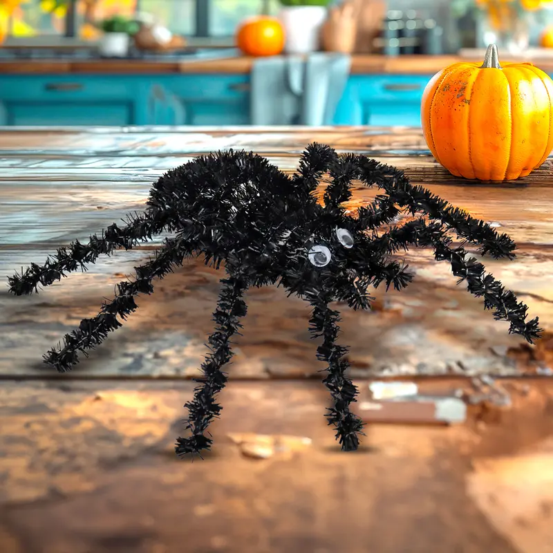 Araña, Tinsel, Color Negro 2