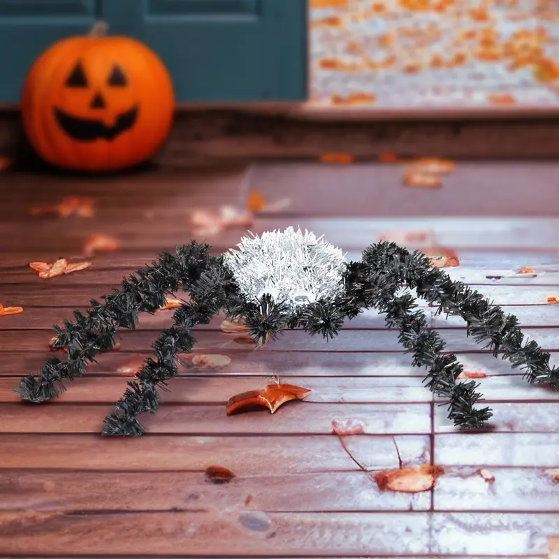 Araña, Tinsel, Color Plata 2
