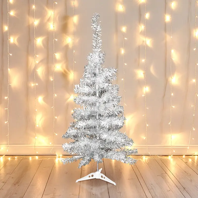 Árbol De Navidad, Color Plata 1