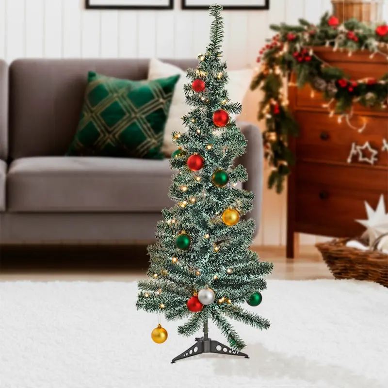 Árbol De Navidad, Diseño Nevado, 90 Cm 1