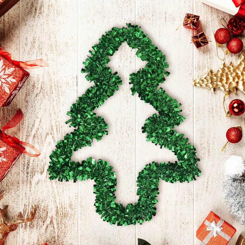 Árbol Navideño De Tinsel 1