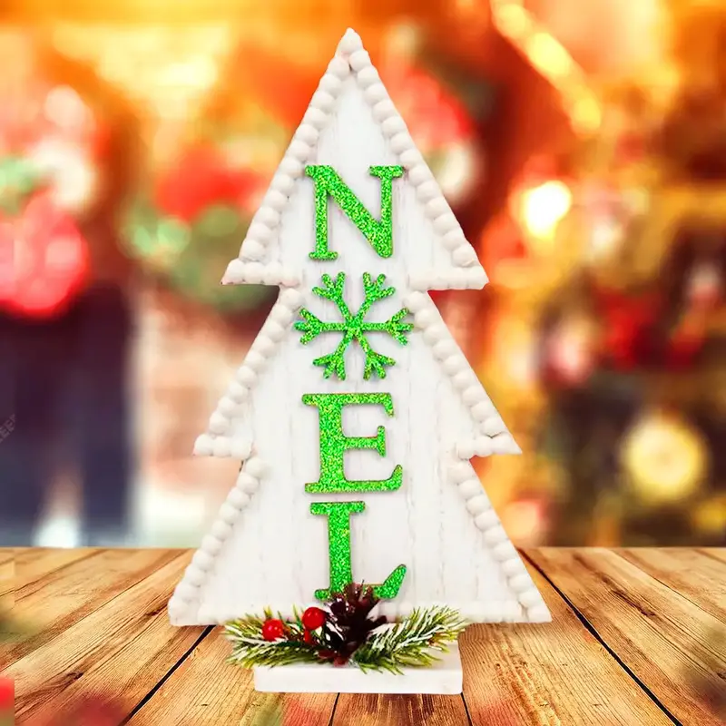 Árbol Navideño Mdf "Noel", Color Verde 1