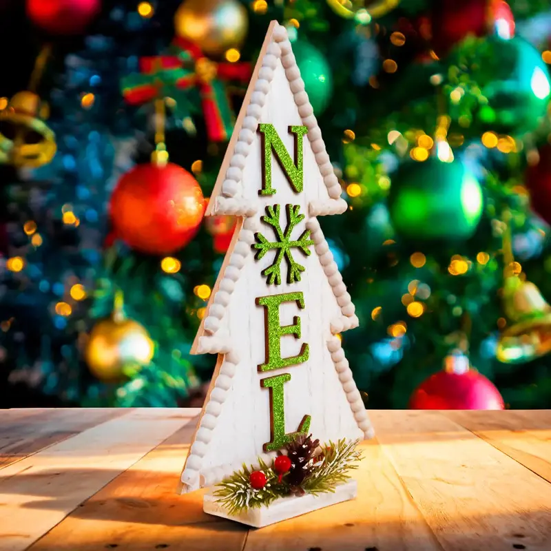 Árbol Navideño Mdf "Noel", Color Verde 2