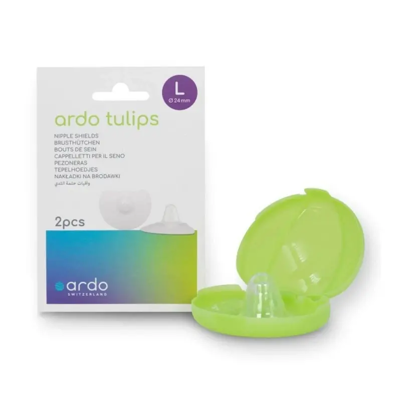 Ardo Tulips Contact Nipple Shields L Size 2 Pcs 1