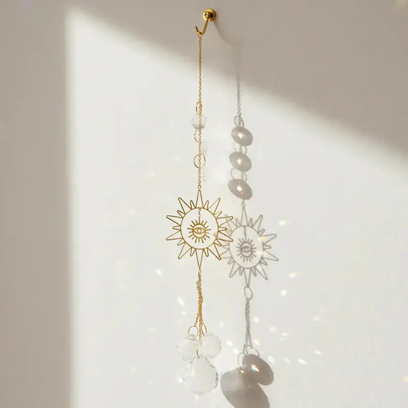 Atrapasol Decorativo De Cristal Con Diseño, Room2room 1
