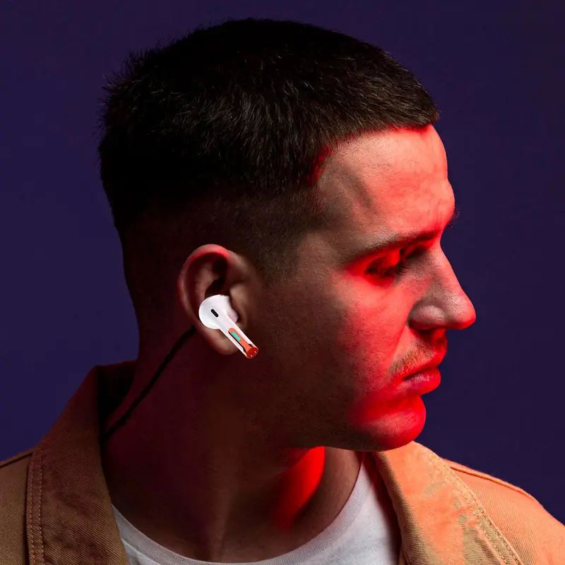 AudãFonos Inalã¡Mbricos Kaena In-Ear Color Blanco, Kiwo 2