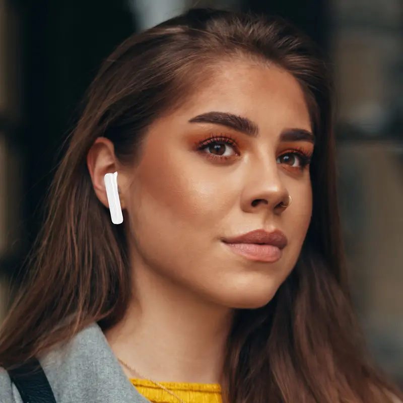 AudãFonos Inalã¡Mbricos True Wireless Kumu Color Blanco, Kiwo 2