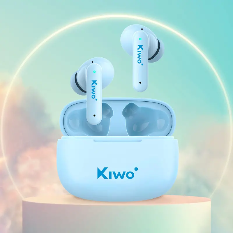 Audã­Fonos Inalã¡Mbricos True Wireless Nai Color Azul, Kiwo 1
