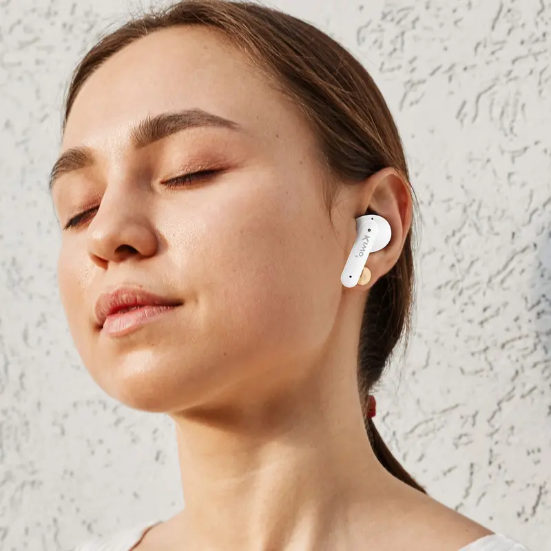 Audífonos Inalámbricos True Wireless Nai Color Blanco, Kiwo 2