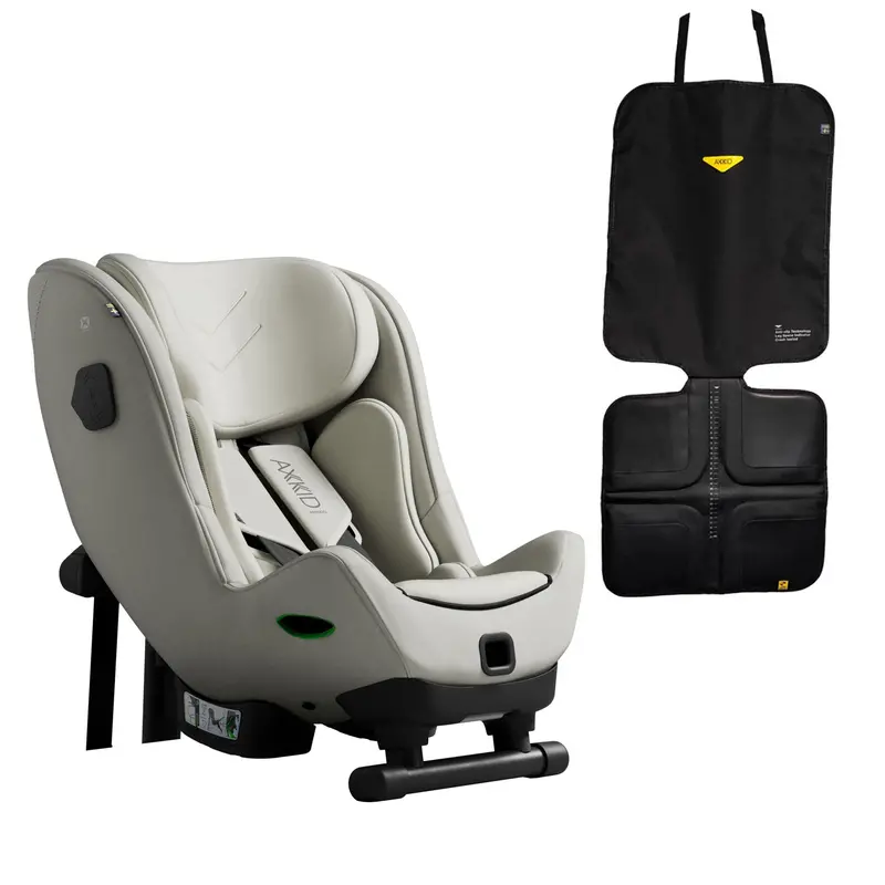 Axkid Minikid 4 Max R129 Car Seat In Beachgrass Beige 1