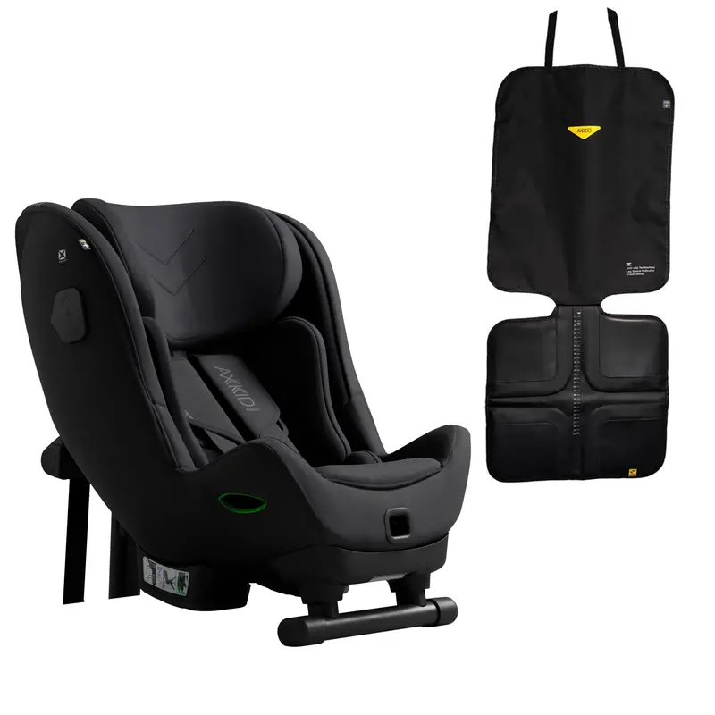 Axkid Minikid 4 Max R129 Car Seat In Coastal Storm Black 1