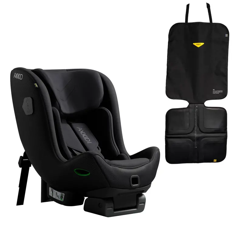 Axkid Minikid 4 Pro R129 Car Seat In Coastal Storm Black 1