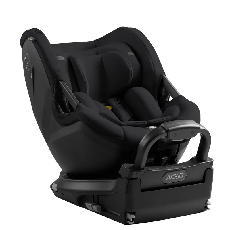 Axkid Spinkid 2 180 I-Size Car Seat - Coastal Storm Black 1